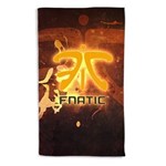 Ficha técnica e caractérísticas do produto Toalha de Banho League Of Legends Fnatic Portrait 135x70cm - Laranja