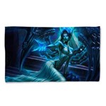 Ficha técnica e caractérísticas do produto Toalha de Banho League Of Legends Morgana Noiva Fantasma Landscape 135x70cm - Azul