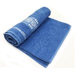 Toalha de Banho Nomade Cor Azul C/ Detalhe Branco 75cm X 1 - Tecelagem Rosana