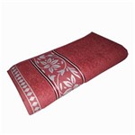 Ficha técnica e caractérísticas do produto Toalha de Banho Ornato Olinda 70x1,40cm Vermelha - Vermelho