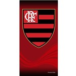 Ficha técnica e caractérísticas do produto Toalha de Banho Veludo Flamengo Brasão Oficial - Buettner