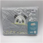Toalha de Plush Malha Capuz Panda - Bambi Incomfral