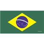 Ficha técnica e caractérísticas do produto Toalha de Praia 100% Algodão 70x150cm Buettner Estampa Bandeira do Brasil