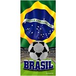 Ficha técnica e caractérísticas do produto Toalha de Praia - Buettner - Linha Brasil - Estampa Estádio Estádio - Verde