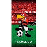 Ficha técnica e caractérísticas do produto Toalha de Praia Buettner Veludo Estampado Reativo Flamengo Mascote Vermelho