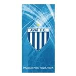 Ficha técnica e caractérísticas do produto Toalha de Praia Clubes de Futebol Döhler Avai Avai