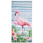 Ficha técnica e caractérísticas do produto Toalha de Praia Estampada - Flamingo - Santista