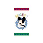 Ficha técnica e caractérísticas do produto Toalha de Visita Disney Light Mickey Happy Santista - Azul Claro