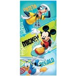 Ficha técnica e caractérísticas do produto Toalha Estampada Praia Disney 100% Algodão Mickey Surf Azul Santista - Verde - VERDE