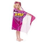 Ficha técnica e caractérísticas do produto Toalha Felpuda com Capuz Barbie Super Princesa - Rosa