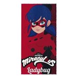 Ficha técnica e caractérísticas do produto Toalha Felpuda da Ladybug - Miraculous - Vermelha - Vermelho