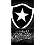 Ficha técnica e caractérísticas do produto Toalha Felpuda Time de Futebol - Botafogo | Buettner - PRETO