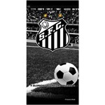 Ficha técnica e caractérísticas do produto Toalha Felpuda Time de Futebol - Santos | Buettner - PRETO