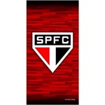 Ficha técnica e caractérísticas do produto Toalha Felpuda Time de Futebol - São Paulo | Buettner - VERMELHO