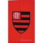 Toalha Flamengo De Rosto Oficial Buettner 50 x 30cm