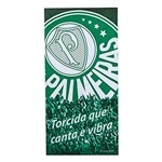 Ficha técnica e caractérísticas do produto Toalha Palmeiras Torcida Veludo