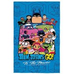 Ficha técnica e caractérísticas do produto Toalha Praia Transfer Infantil Menino Lepper Teen Titans Go