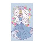 Ficha técnica e caractérísticas do produto Toalha Princess World Santista - Banho - Diversos - Azul Bebê
