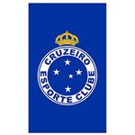 Ficha técnica e caractérísticas do produto Toalha Social Buettner Veludo Estampado Clube Cruzeiro