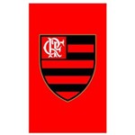 Ficha técnica e caractérísticas do produto Toalha Social Buettner Veludo Estampado Flamengo - Vermelho