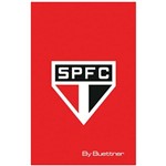 Ficha técnica e caractérísticas do produto Toalha Social Buettner Veludo Estampado Sao Paulo Vermelha