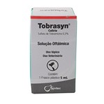 Ficha técnica e caractérísticas do produto Tobrasyn 5ml Colírio Cães e Gatos (Tobramicina) - Syntec
