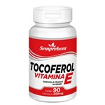 Ficha técnica e caractérísticas do produto Tocoferol Vitamina e – Semprebom - 90 Cap. de 240 Mg