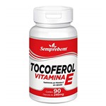 Ficha técnica e caractérísticas do produto Tocoferol Vitamina e ¿ Semprebom - 90 Cap. de 240 Mg.