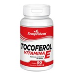 Ficha técnica e caractérísticas do produto Tocoferol Vitamina e Semprebom - 90 Cap. de 240 Mg.