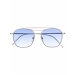 Ficha técnica e caractérísticas do produto Tom Ford Eyewear Óculos de Sol Aviador Alessandro - Prateado