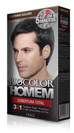 Ficha técnica e caractérísticas do produto Tonalizante Biocolor Homem Castanho Escuro 60ml