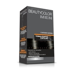 Ficha técnica e caractérísticas do produto Tonalizante Gel Beautycolor Men Kit Castanho Natural