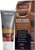 Ficha técnica e caractérísticas do produto Tonalizante Keraton Banho de Brilho Mel Cravo ( Mel Escuro) Kert - 100g
