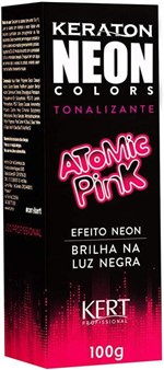 Ficha técnica e caractérísticas do produto Tonalizante Keraton Neon Colors Atomic Pink - 100g - Kert
