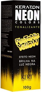 Ficha técnica e caractérísticas do produto Tonalizante Keraton Neon Colors Plutonic Yellow - 100g - Kert