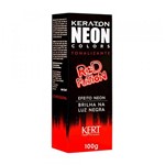 Ficha técnica e caractérísticas do produto Tonalizante Keraton Neon Colors Sem Amônia Efeito Neon Red Fuision 100g - Kert