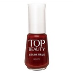 Top Beauty - Esmalte Cremoso - Beijite Color Virus N123 - 9ml