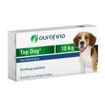 Ficha técnica e caractérísticas do produto Top Dog 10kg - cx c/ 4 comprimidos