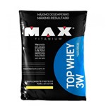 Ficha técnica e caractérísticas do produto Top Whey 3w 1,8kg Baunilha Max Titanium - Max Titanium