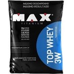 Ficha técnica e caractérísticas do produto Top Whey 3W (1,8kg ) - Max Titanium