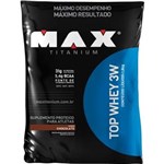 Ficha técnica e caractérísticas do produto Top Whey 3W (1800G Refil) - Max Titanium - Chocolate