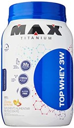 Ficha técnica e caractérísticas do produto Top Whey 3W - 900g Vitamina de Frutas, Max Titanium