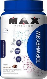Ficha técnica e caractérísticas do produto TOP Whey 3W Mais Performance (900 G) Max Titanium