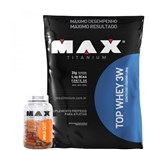 Ficha técnica e caractérísticas do produto Top Whey 3W Max Cut Max Titanium