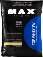 Ficha técnica e caractérísticas do produto Top Whey 3W Max Titanium - 1,8kg