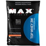 Ficha técnica e caractérísticas do produto Top Whey 3W Refil (1,8kg) - Max Titanium