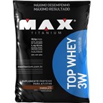 Ficha técnica e caractérísticas do produto Top Whey 3W (refil) - Max Titanium - Chocolate - 1,8 Kg