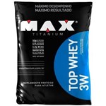 Ficha técnica e caractérísticas do produto Top Whey 3W Refil - Max Titanium Vitamina de Frutas 1800g