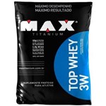 Ficha técnica e caractérísticas do produto Top Whey 3w Refil - Max Titanium - 1800 G - Chocolate