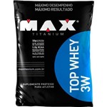 Top Whey 3w Refil Morango 1,8 Kg - Max Titanium